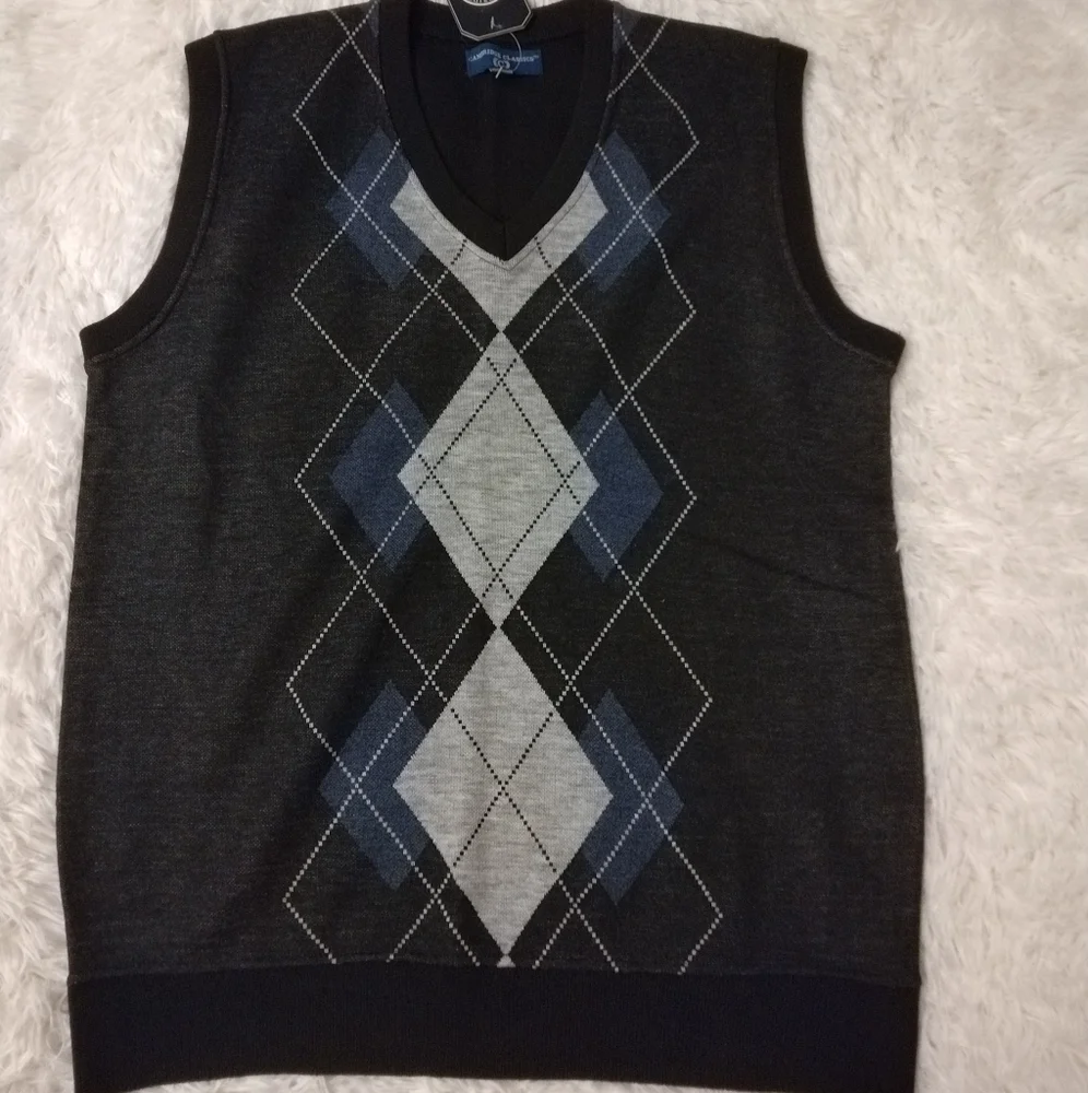 🎉HP🎉 *NWT* 🔥3/$70 Cambridge Classics Men's Vest - Picture 1 of 3